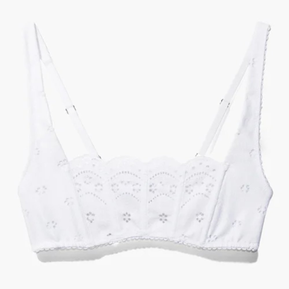 Bombshell Broderie Lace Bralette
